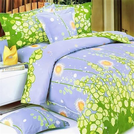 FURNORAMA Dandelion Dream 3 Piece Queen Mini Duvet Cover Set FU378823